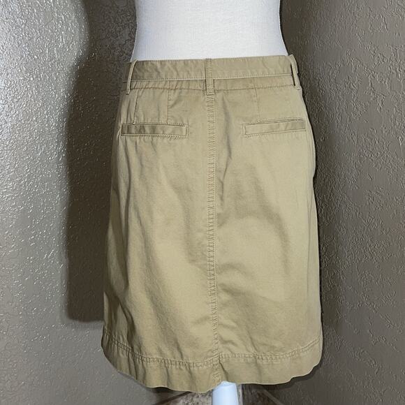 Tommy Hilfiger Button Down Skirt preppy Y2K with belt khaki - Picture 8 of 13